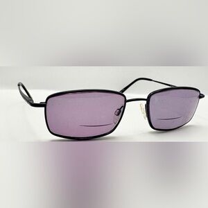 Nouveau Eyewear Arturo Black Oval Metal Sunglasses Frames Only